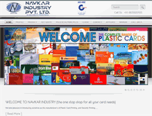 Tablet Screenshot of navkarindustry.com